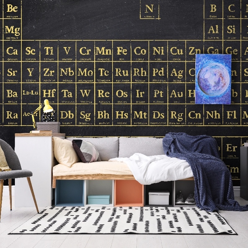 Fototapet Origin of life gold - personalizat, VLAdiLA
