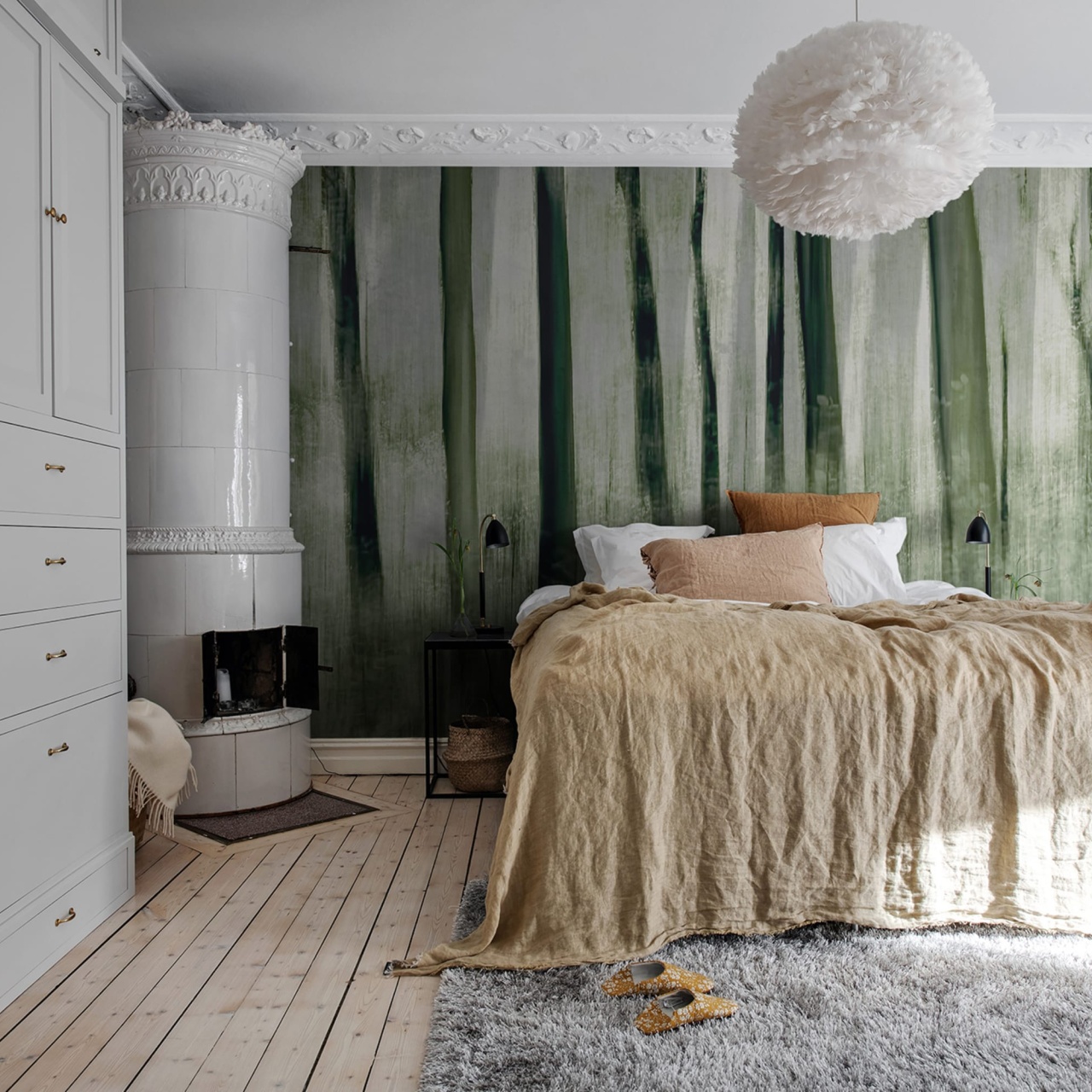 Fototapet, Painted Trees, Rebel Walls