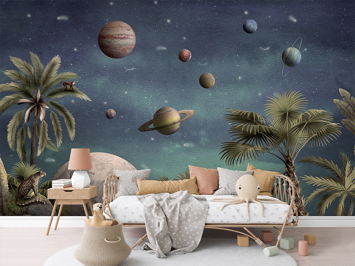 Fototapet Pretty Planets, Kikki Belle - 3