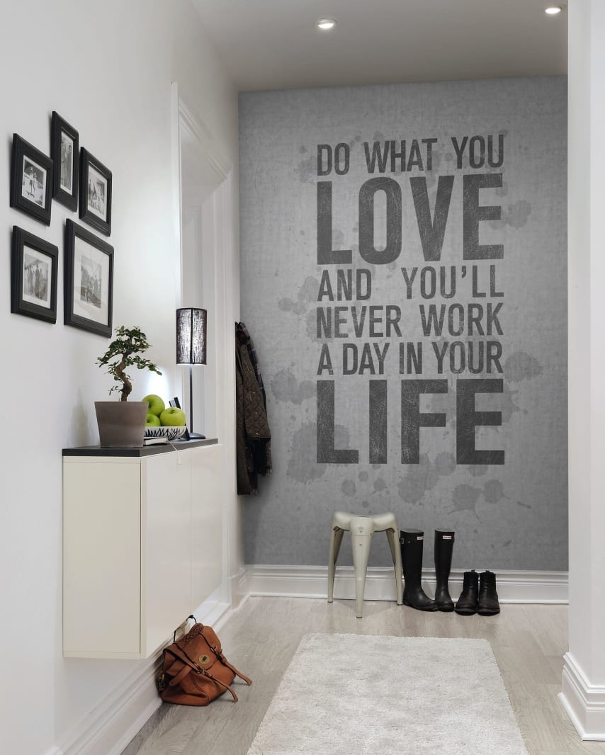 Fototapet, Quotes, Concrete, Rebel Walls