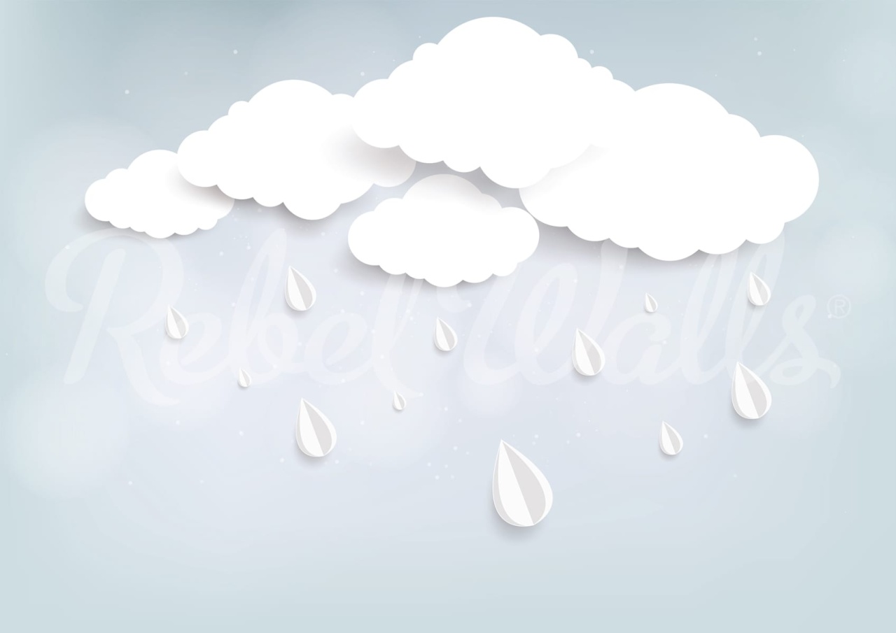 Fototapet, Rain Drops, Rebel Walls - 2