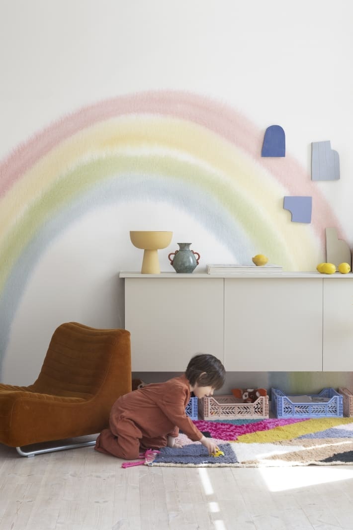 Fototapet, Rainbow, Multi, Rebel Walls - 3