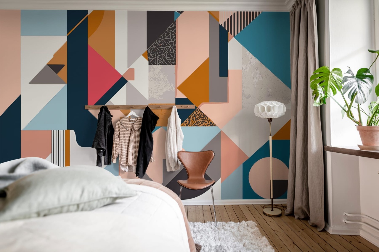 Fototapet, Retro Shapes, Multi, Rebel Walls - 3