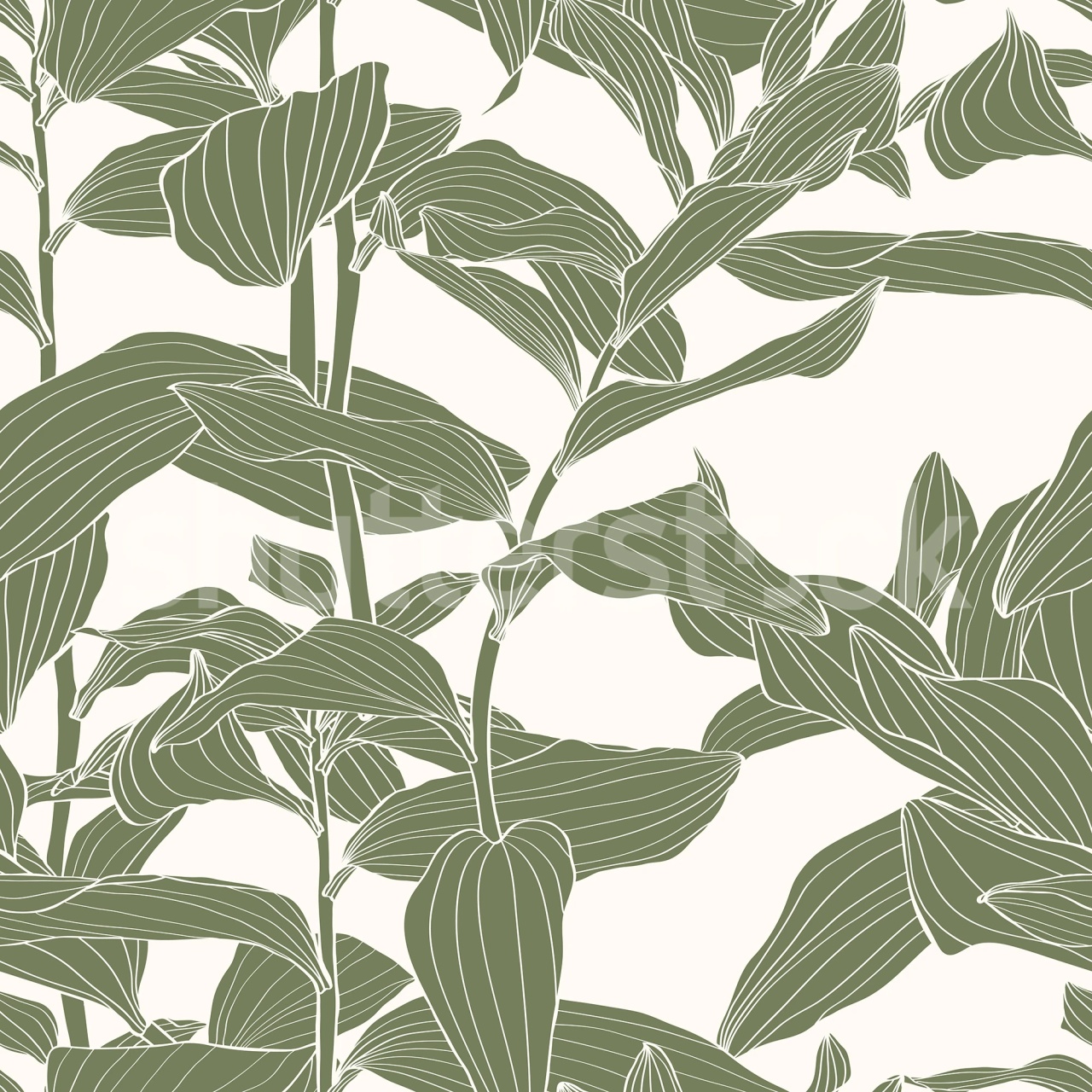 Fototapet, Rose Grape, Green, Rebel Walls - 2