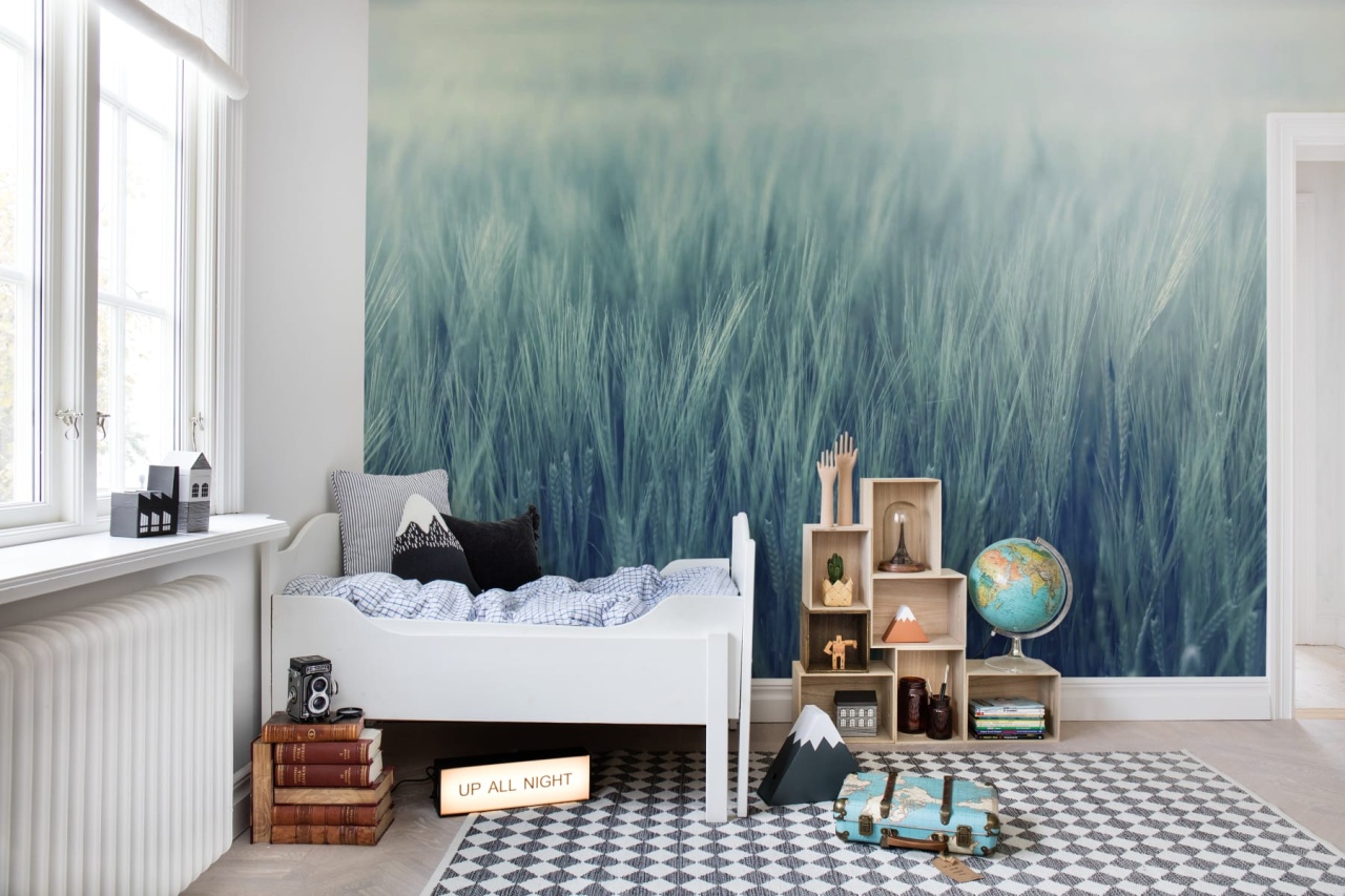 Fototapet, Rye Field, Turquoise, Rebel Walls - 3
