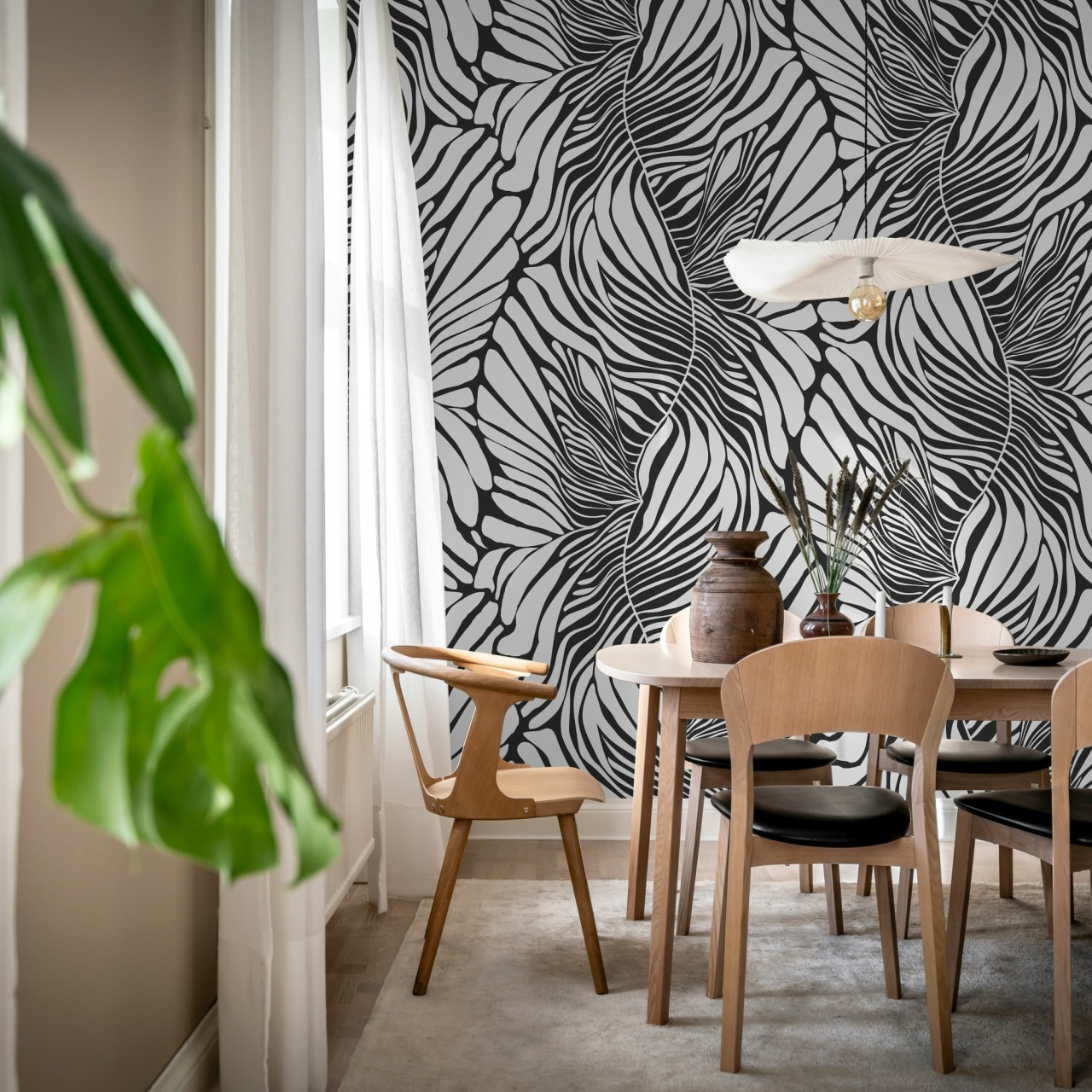 Fototapet, Seagrass, Graphite, Rebel Walls - 3