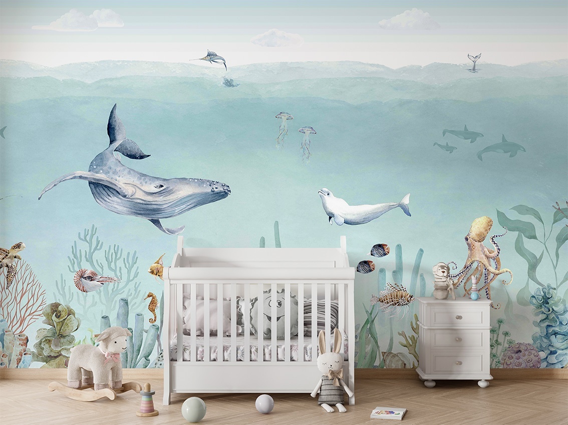 Fototapet Secret Sealife, Kikki Belle