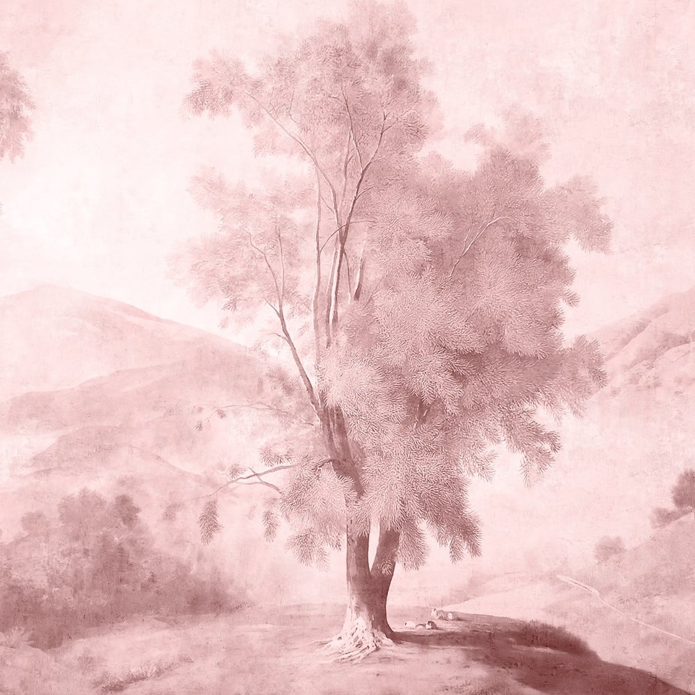 Fototapet Solitary Tree, Rose - personalizat, VLAdiLA - 5
