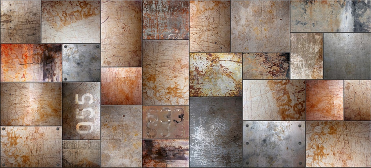 Fototapet, Steel, Rebel Walls - 2