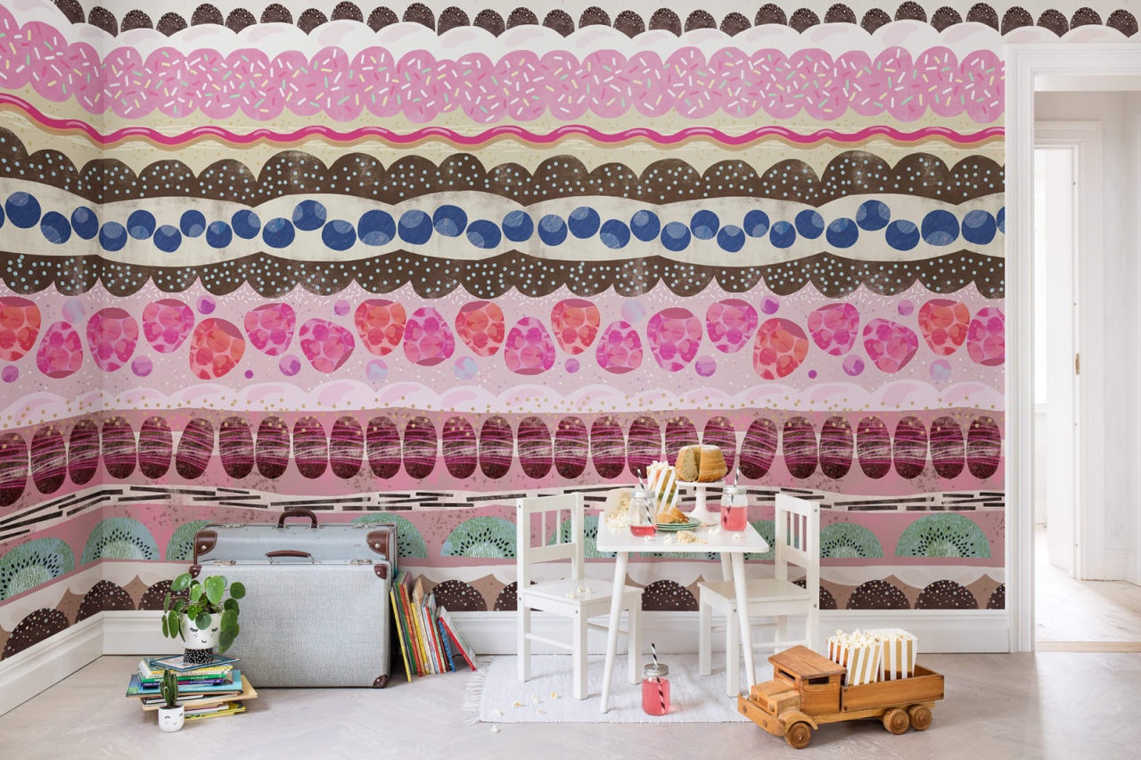 Fototapet, Sugar Stripes, Rebel Walls