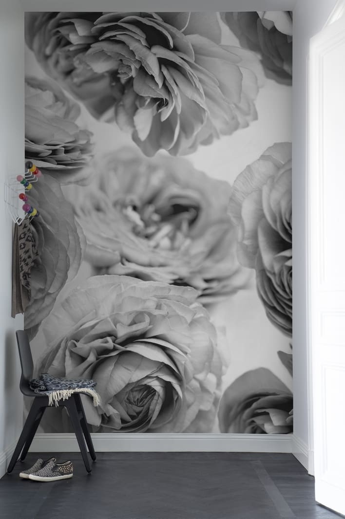 Fototapet, Summer Wind, Black and White, Rebel Walls - 4