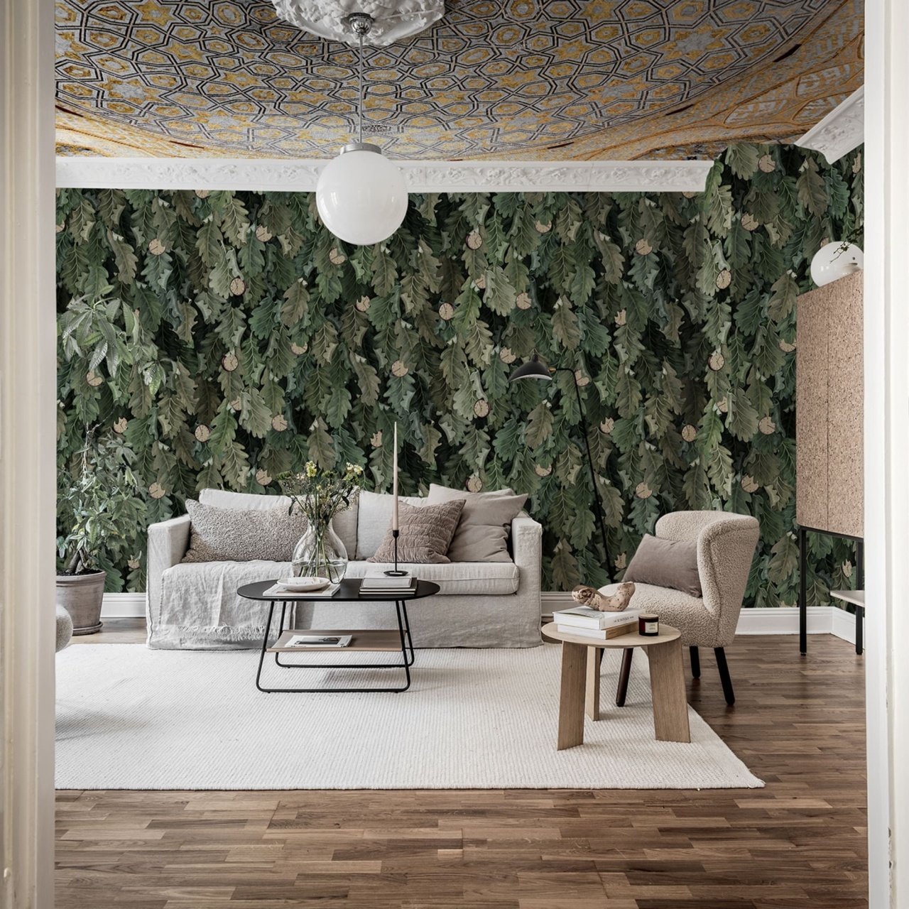 Fototapet, Timeless Green, Rebel Walls - 3
