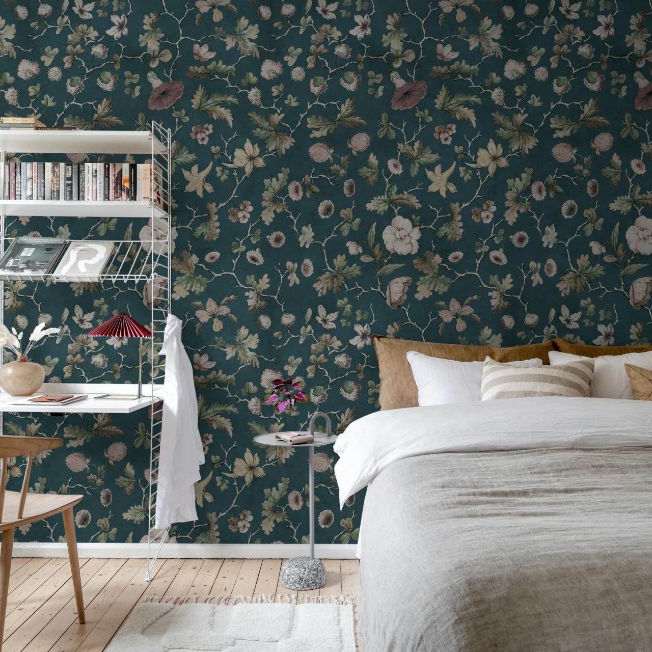 Fototapet, Verdant Bloom, Blue, Rebel Walls - 3