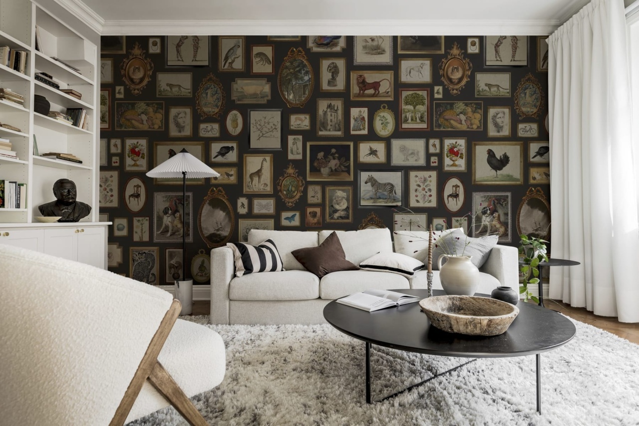 Fototapet, Vintage Frames, Black, Rebel Walls