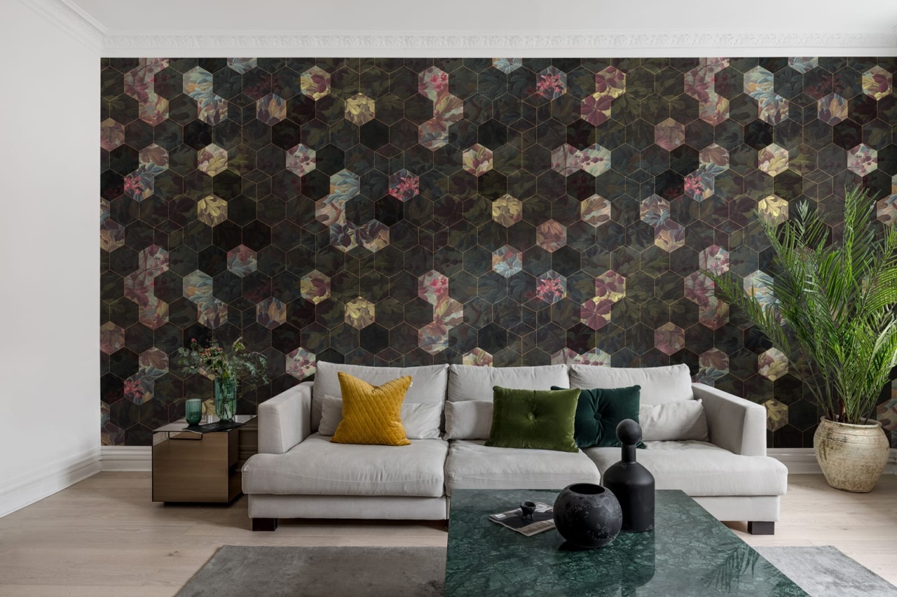 Fototapet, Vinum Hexagon, Rebel Walls
