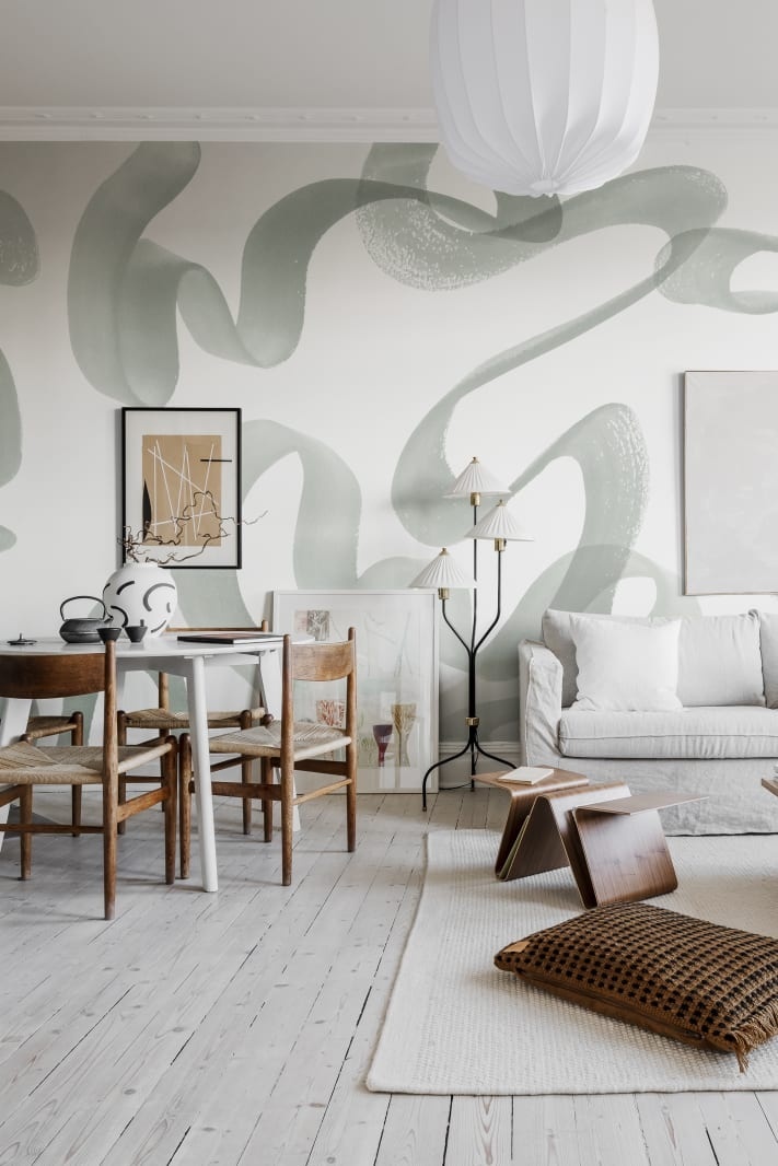 Fototapet, Waves, Green, Rebel Walls - 5