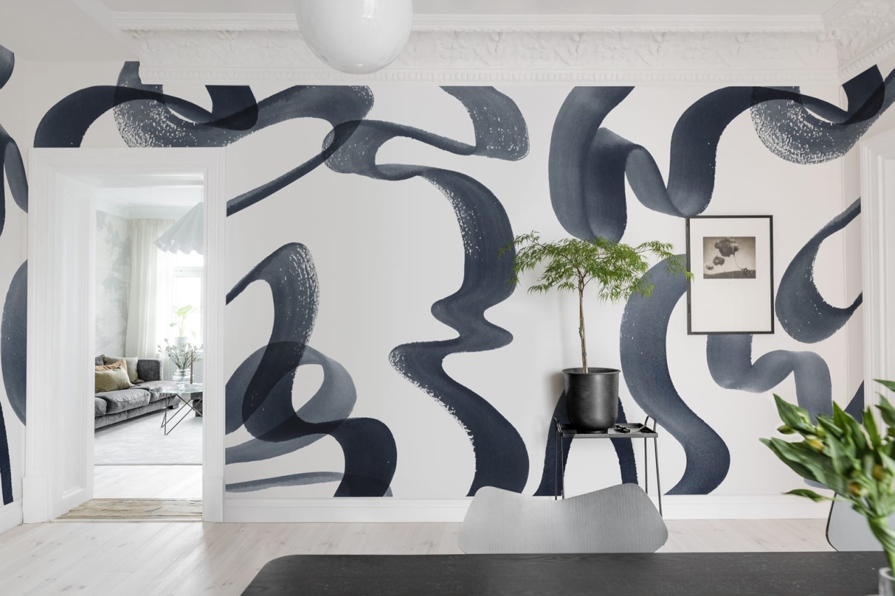 Fototapet, Waves, Ink, Rebel Walls