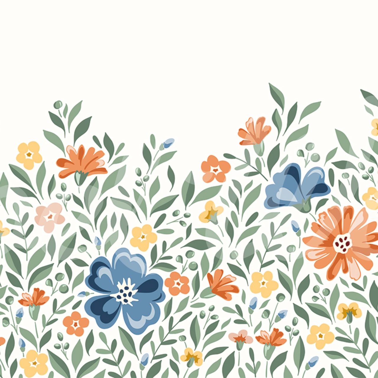 Fototapet, Whimsy Meadow, Summer, Rebel Walls - 2