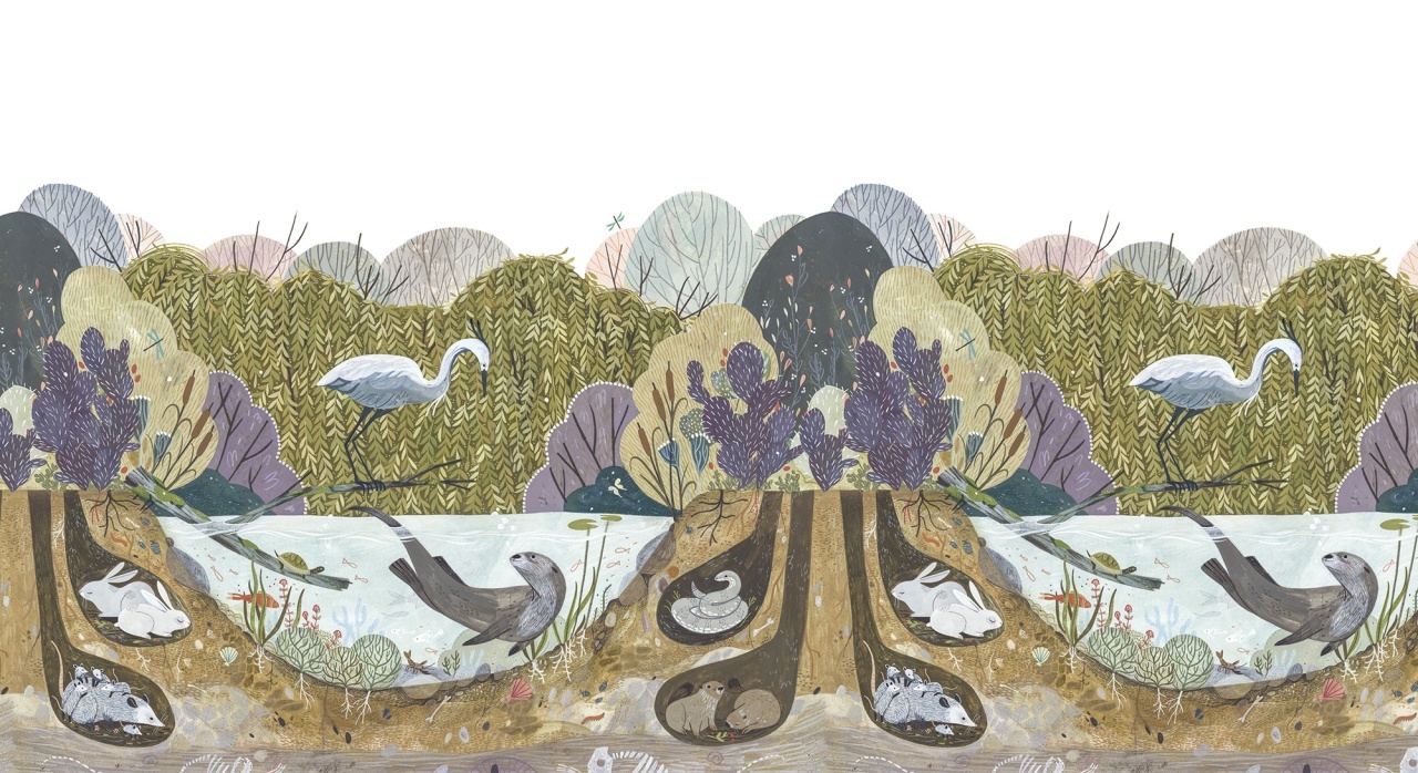 Fototapet, Wild Willows, Rebel Walls - 2