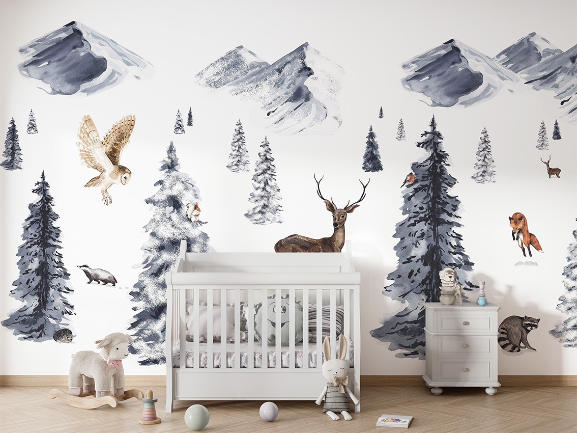 Fototapet Winter Wonderland, Kikki Belle