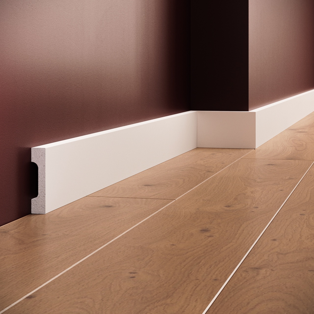 Plinta decorativa S3 - 7x1.6x200 cm