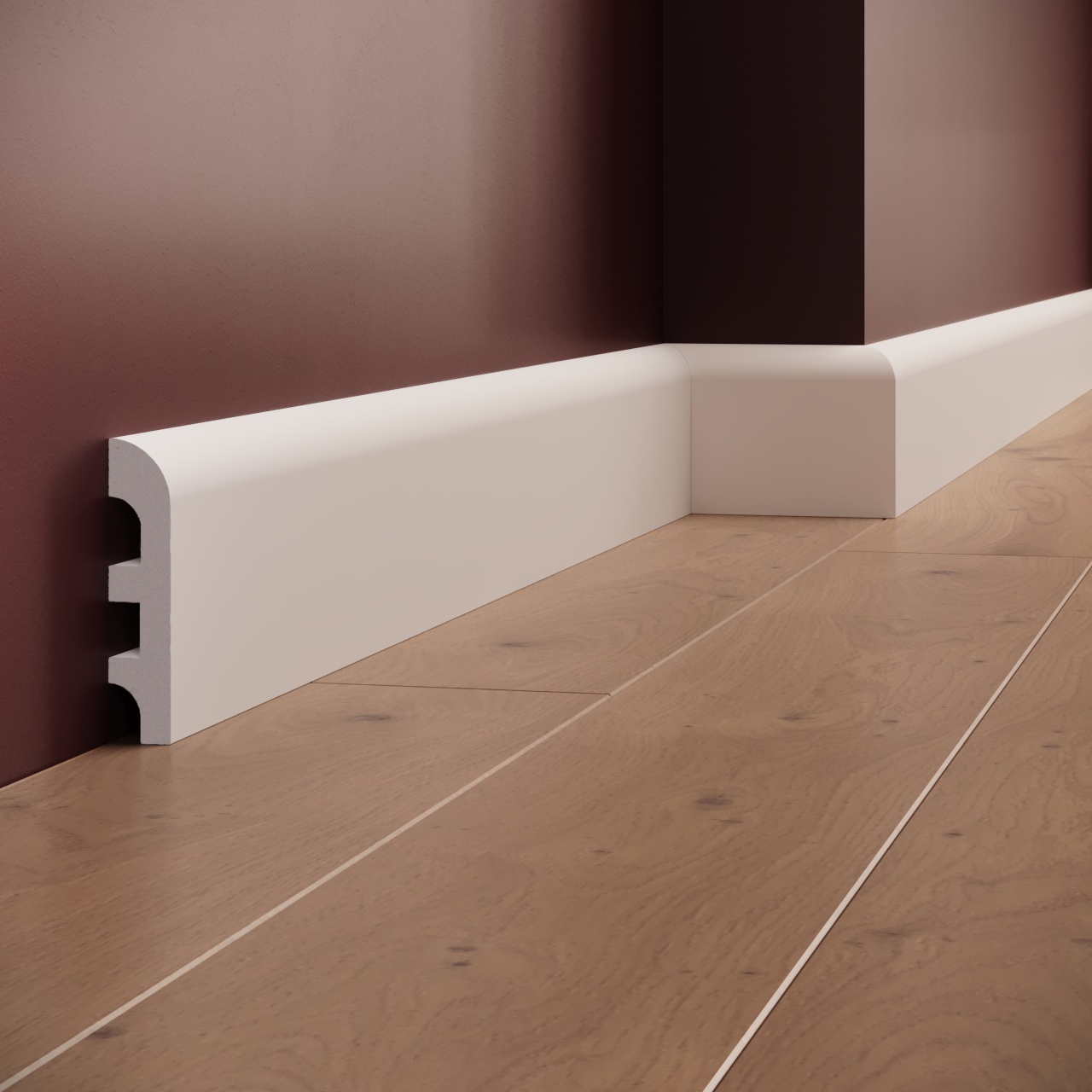 Plinta decorativa S7 - 9.8x1.9x200 cm