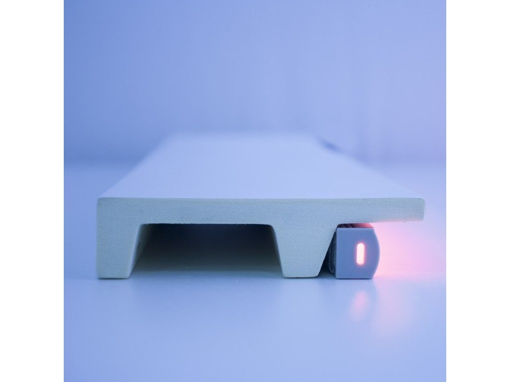 Profil pentru banda LED din poliuretan KF504 - 10.2x2.5x200 cm - 2 | YEO