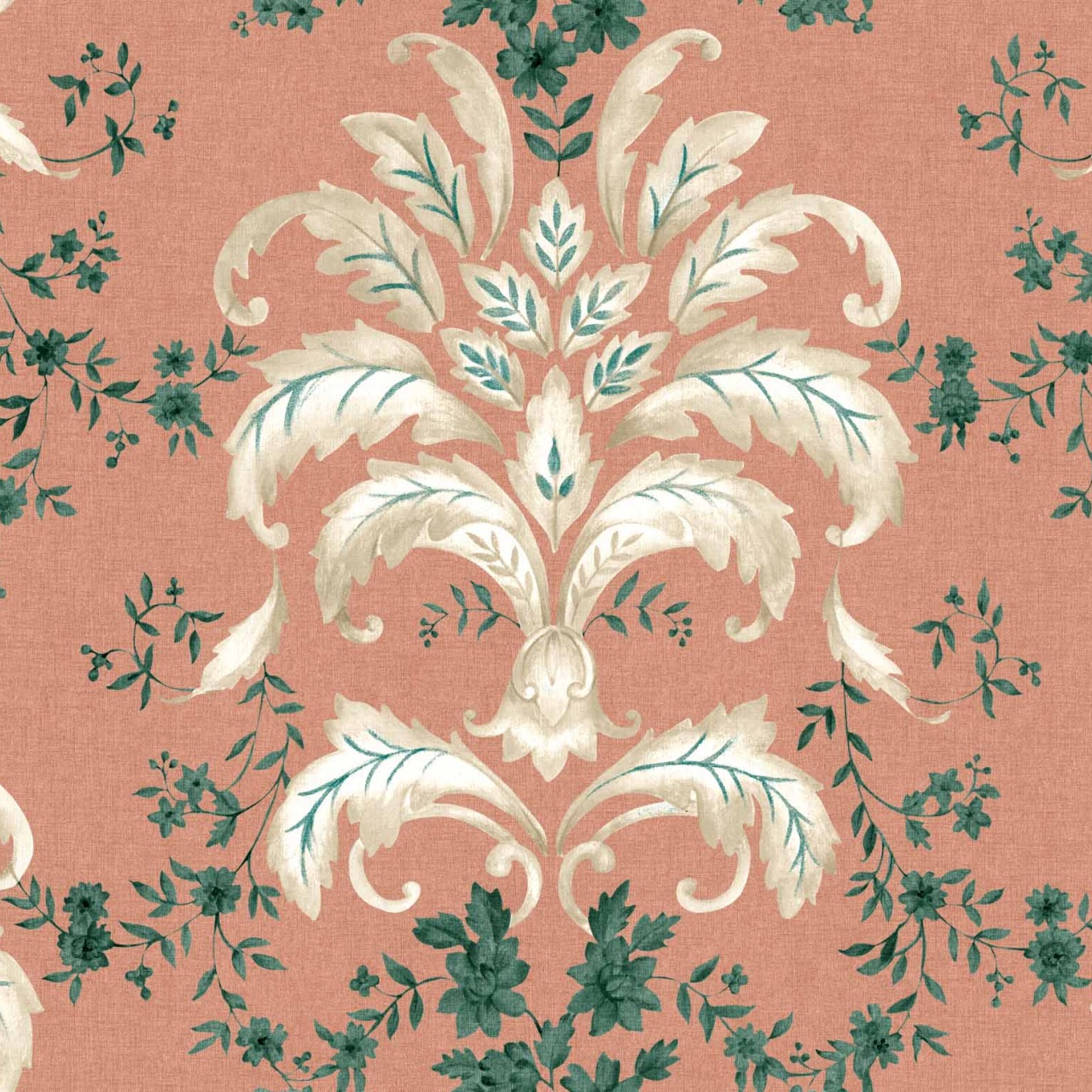 Tapet French Damask, Peach, Coordonne, 5mp / rola - 2