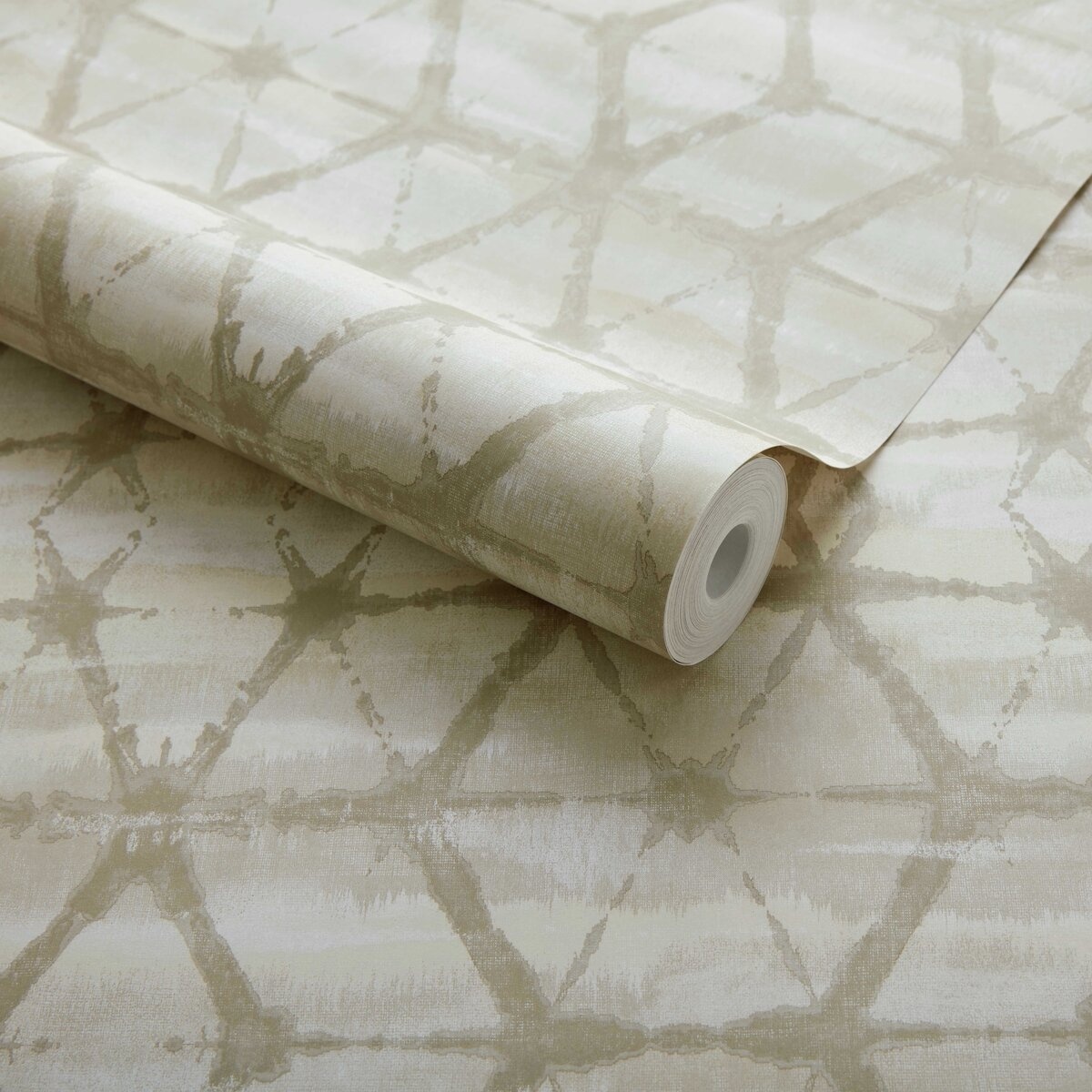 Tapet, Mineral, Butter Cream Luxury Geometric, 1838 Wallcoverings, 5.3mp / rola - 2