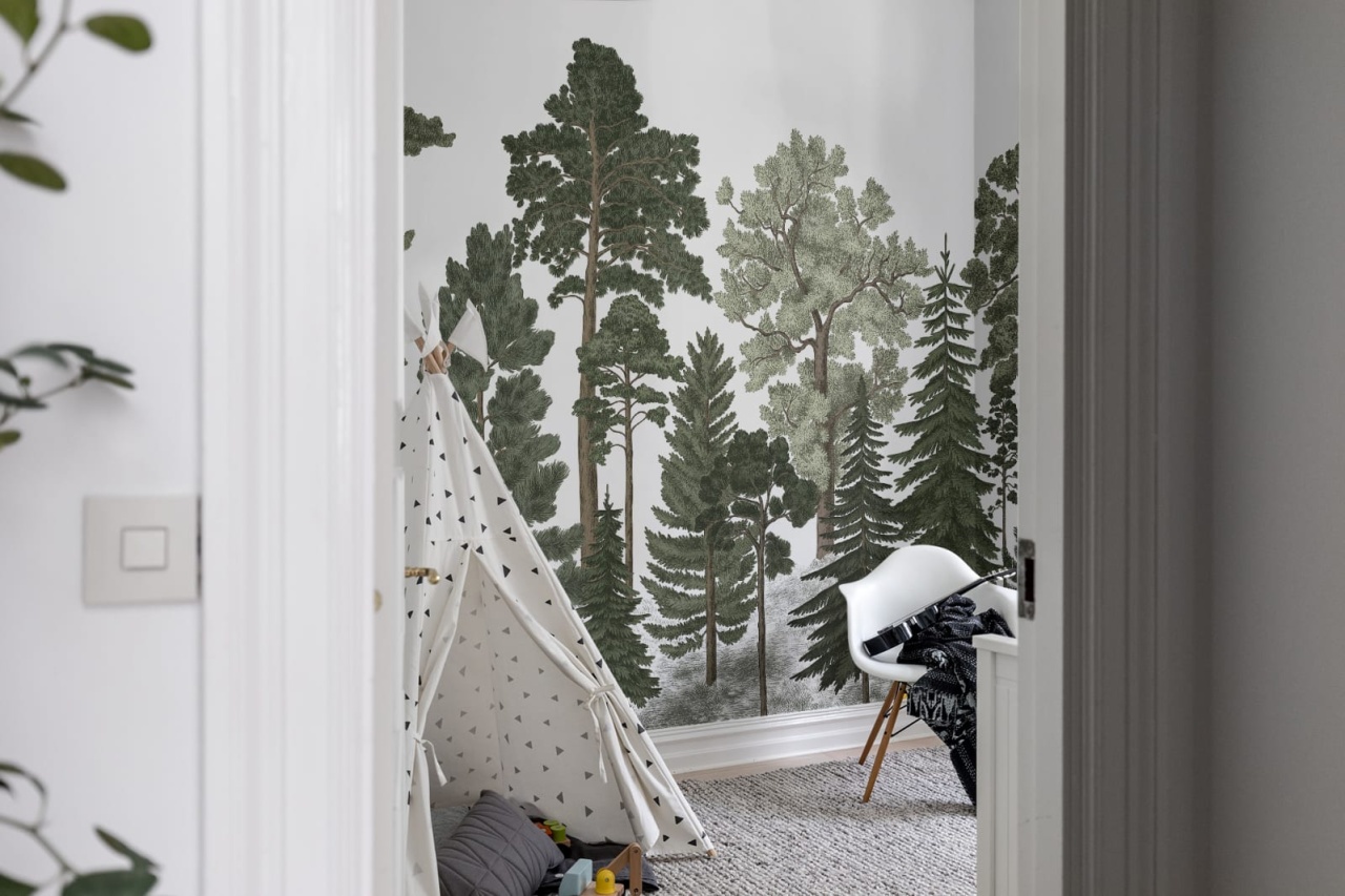 Tapet Scandinavian Bellewood, Rebel Walls - 3 | YEO