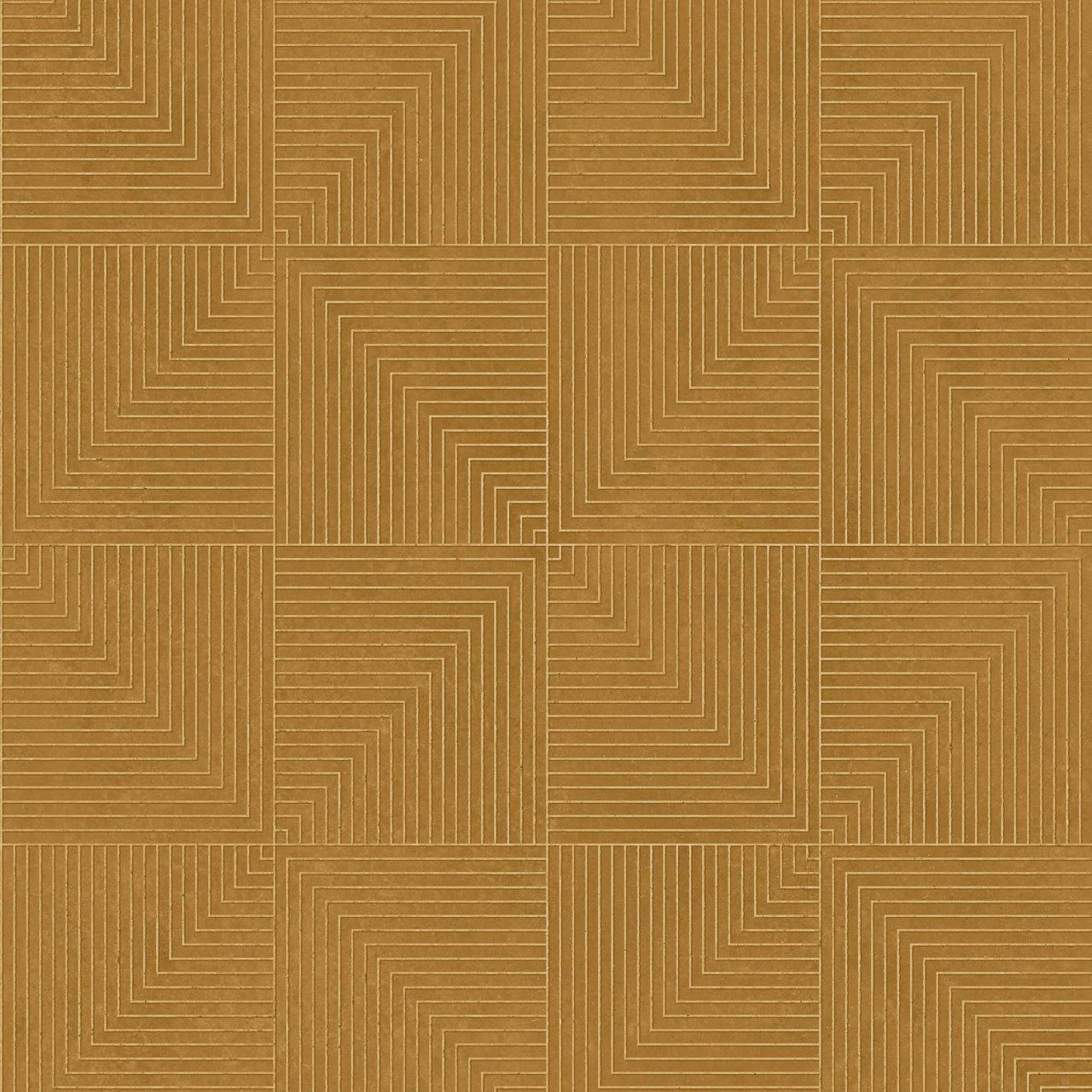 Tapet Tetragonal, Curry, Coordonne, 5mp / rola - 2
