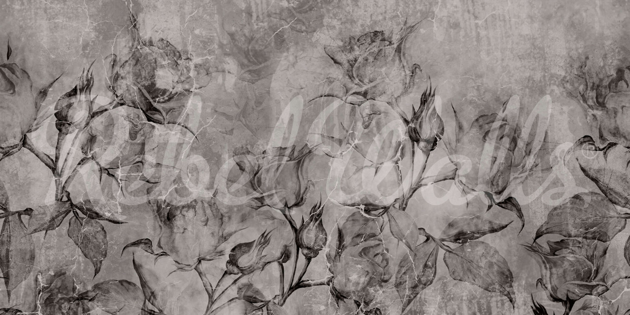 Tapet Vintage Roses, Rebel Walls - 1 | YEO