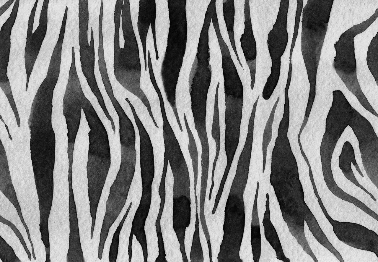 Tapet Zebra Stripes, Graphite, Rebel Walls - 1 | YEO