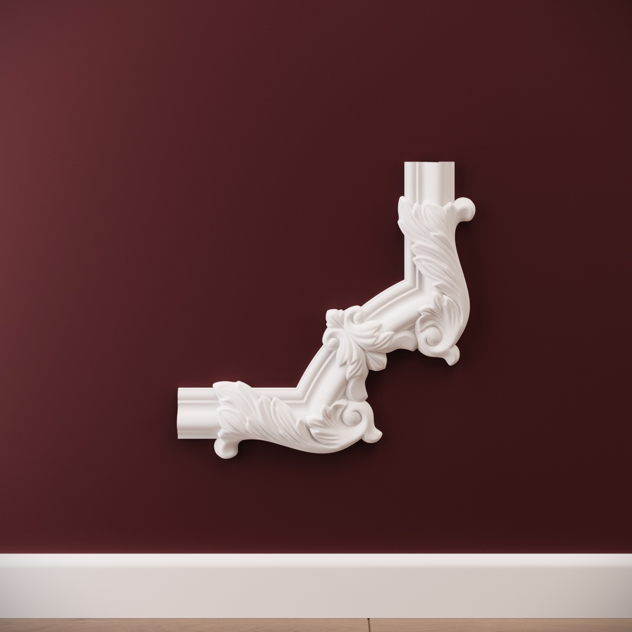 Chenar decorativ B17-2 - 25.8x25.8x1.7 cm