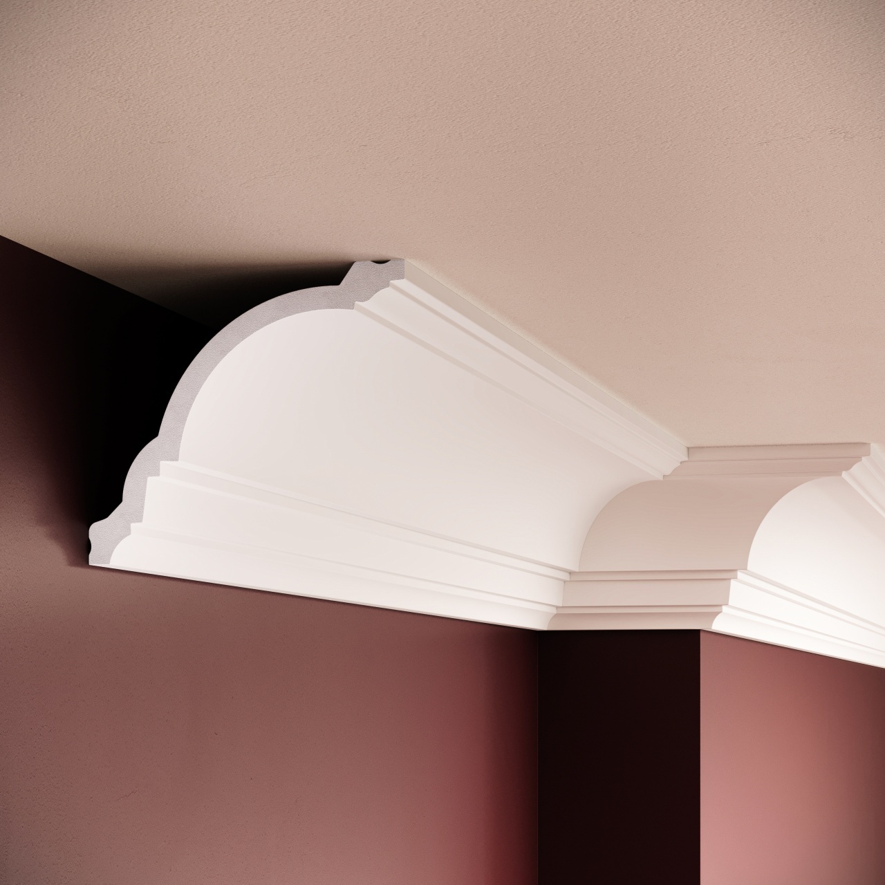 Cornisa decorativa C18-11x12.4x200cm