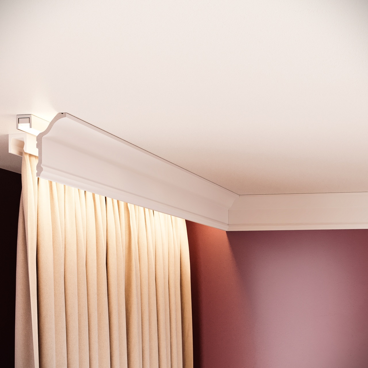 Cornisa decorativa C23-5.7x2.9x200cm - 3 | YEO