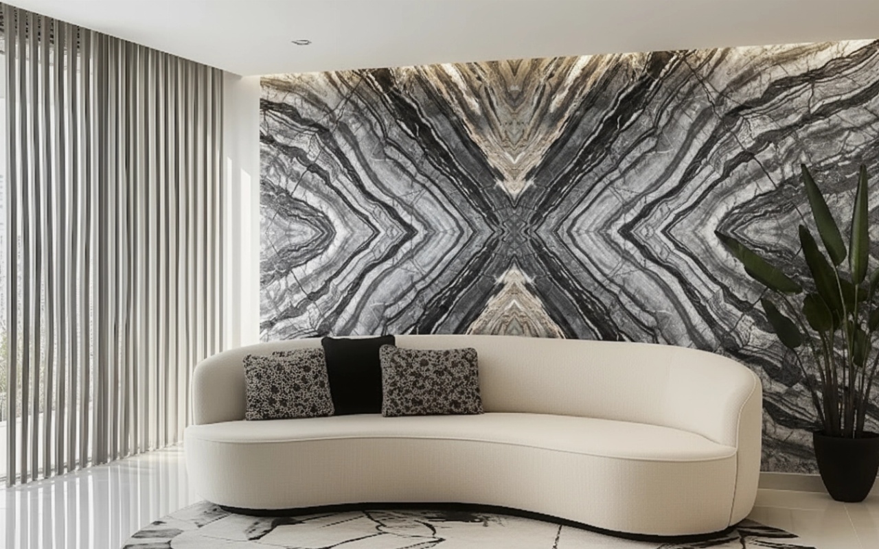 Fototapet Abstract Marcin Runowiecki R-Design Obsidio B Rêve MROB100 - 2