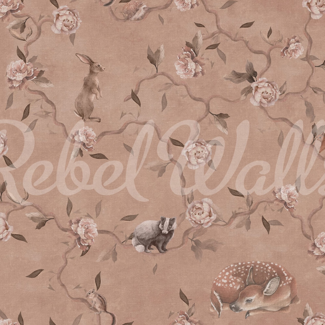 Fototapet, Bambis Friends, Rebel Walls - 2