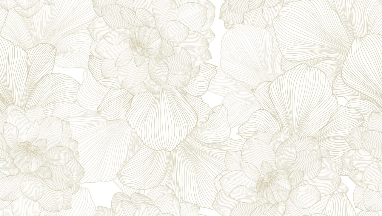 Fototapet, Bold Dahlia, Beige, Rebel Walls - 2