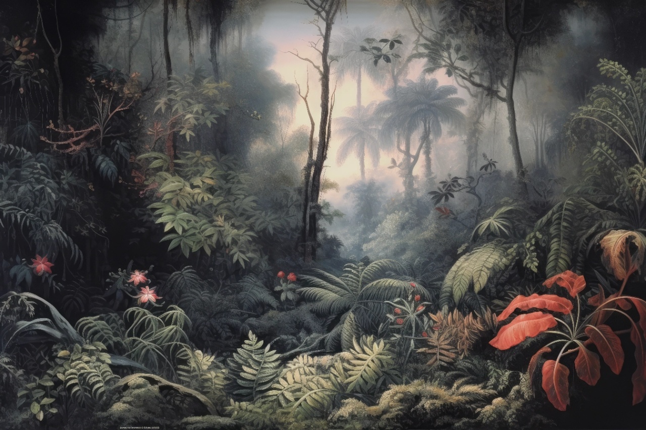 Fototapet Botanic Bosquet Jura Rêve BJ102