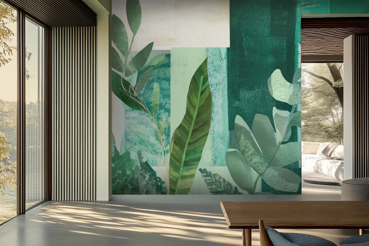 Fototapet Botanic Vegetal Oasis Rêve VO200 - 2