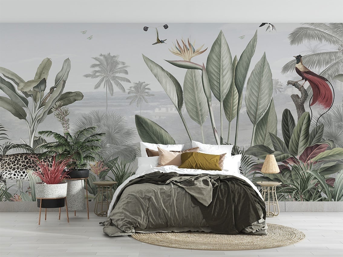 Fototapet Botanical Beauty - Panorama, Sir Edward