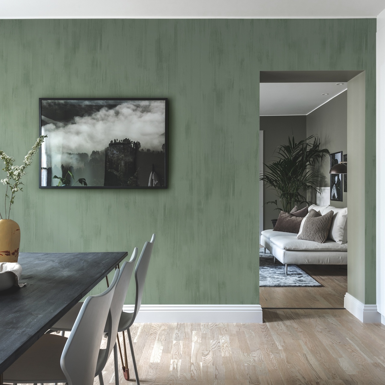 Fototapet, Brushstrokes, Jade, Rebel Walls - 3