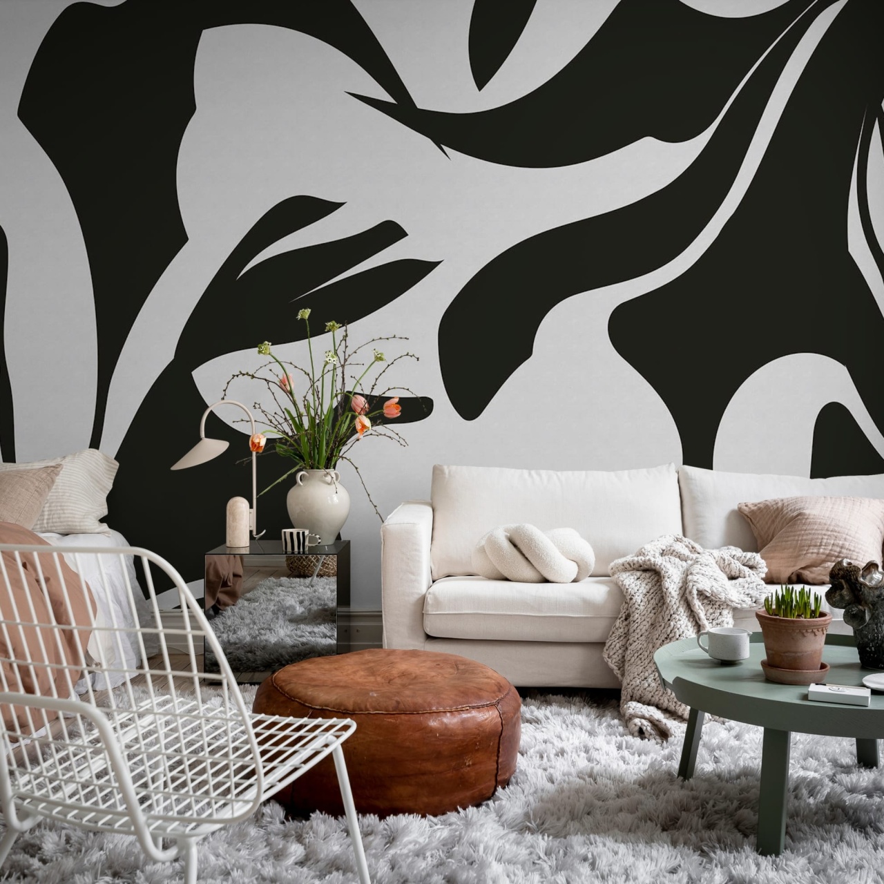 Fototapet, Contrast Art, Graphite, Rebel Walls