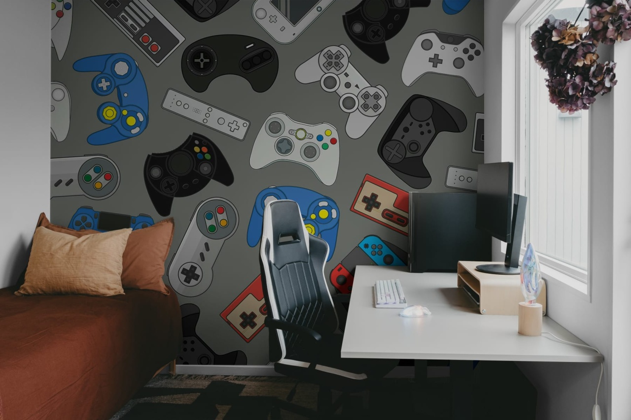 Fototapet, Controls, Blue, Rebel Walls - 3