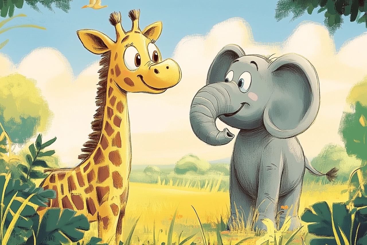 Fototapet copii, Friends from the Savannah 022 — imaginea 2