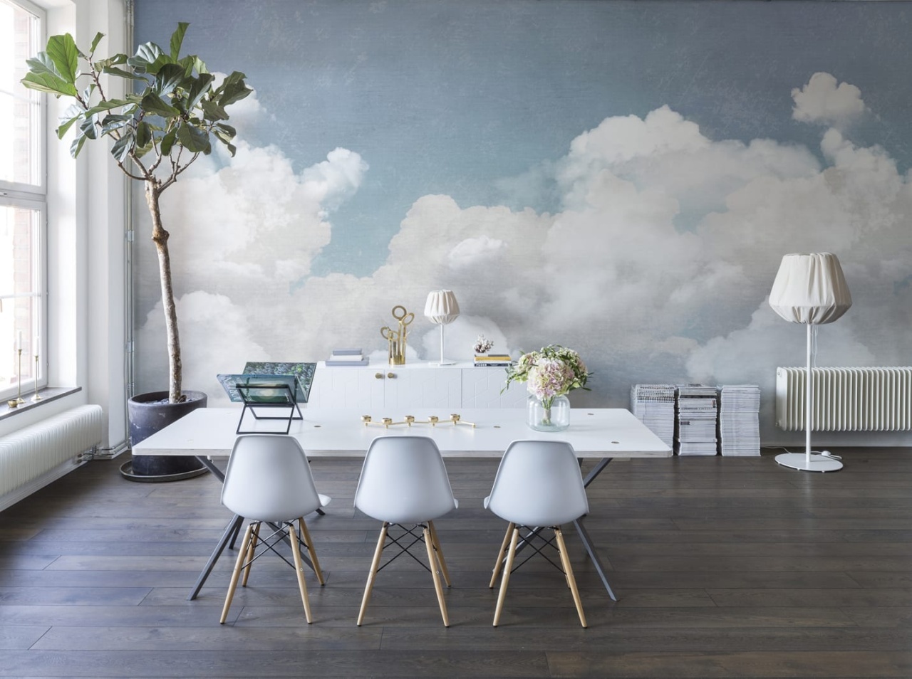 Fototapet, Cuddle Clouds, Rebel Walls