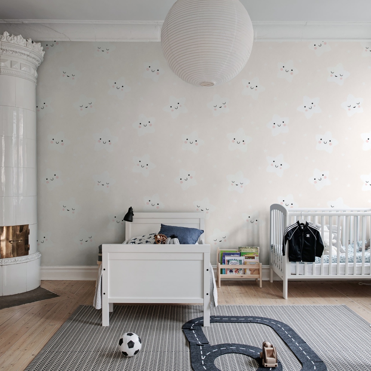 Fototapet, Cute Stars, Peach, Rebel Walls - 3