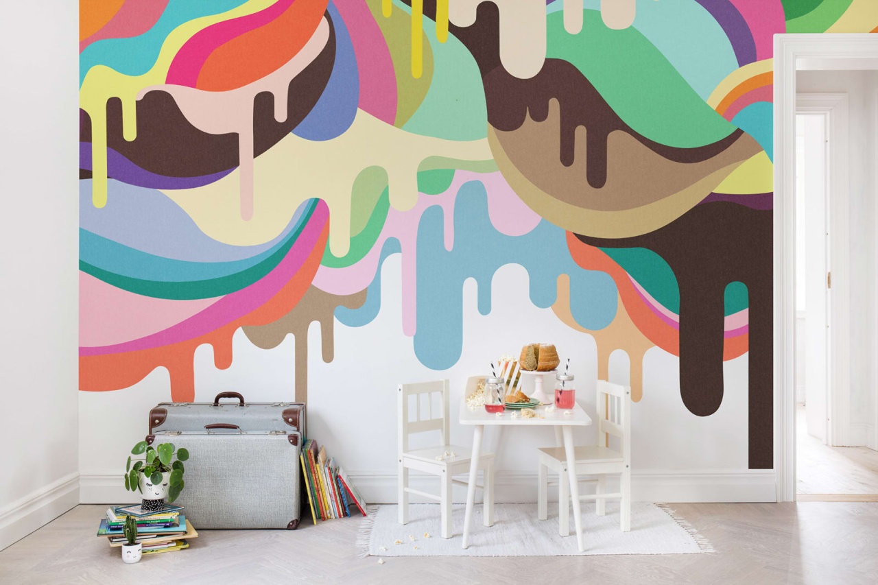 Fototapet, Dripping Ice Cream, Rebel Walls - 3