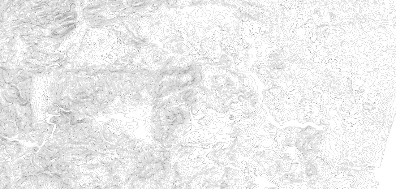 Fototapet, Elevation Lines, White, Rebel Walls - 2